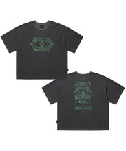Load image into Gallery viewer, SCR x AJOBYAJO Wide T-shirt [CHARCOAL]