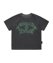 Load image into Gallery viewer, SCR x AJOBYAJO Mini T-shirt [CHARCOAL]