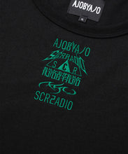 Load image into Gallery viewer, SCR x AJOBYAJO Wide T-shirt [BLACK]