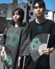 Load image into Gallery viewer, SCR x AJOBYAJO Wide T-shirt [BLACK]
