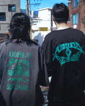 Load image into Gallery viewer, SCR x AJOBYAJO Wide T-shirt [BLACK]
